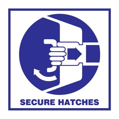 Secure Hatches Before Sailing
